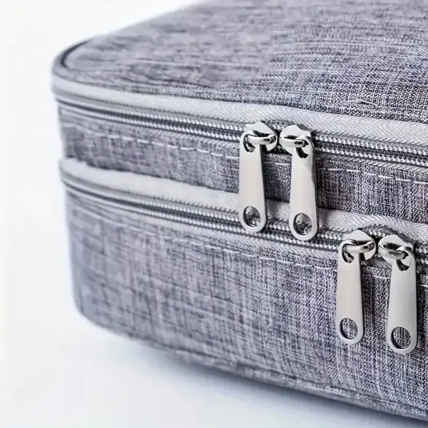 Three-Layer Storage Bag for Travel Essentials - Image 3