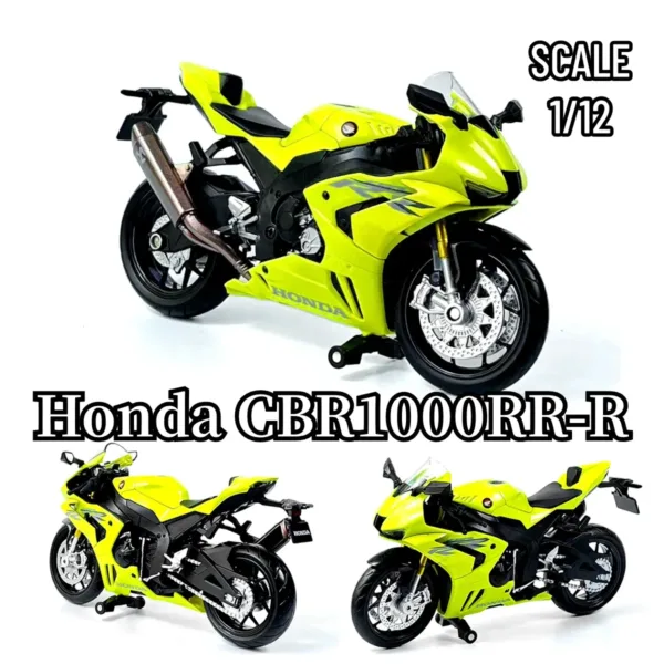 1:12 Scale YAMAHA YZF-R1M Motorcycle Model - Image 8