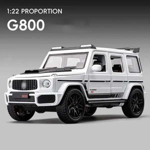 1/22 Scale Metal Diecast G800 SUV Model - Image 8