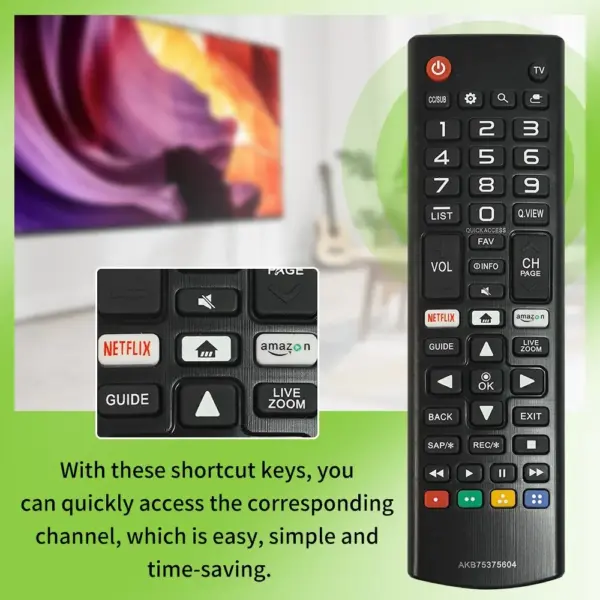 LG TV Remote Control AKB75375604 Replacement - Image 3