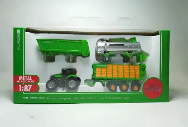 1/87 SIKU 1848 Tractor Farming Model Set - Image 7