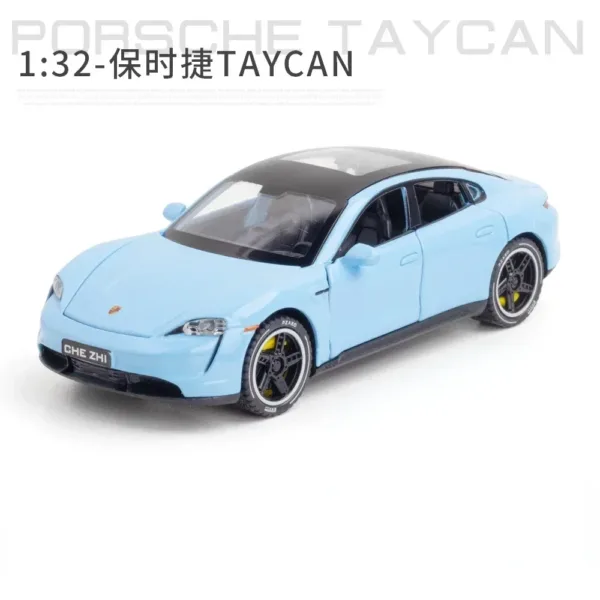 1:32 Metal Porsche Supercar Diecast Model - Image 8