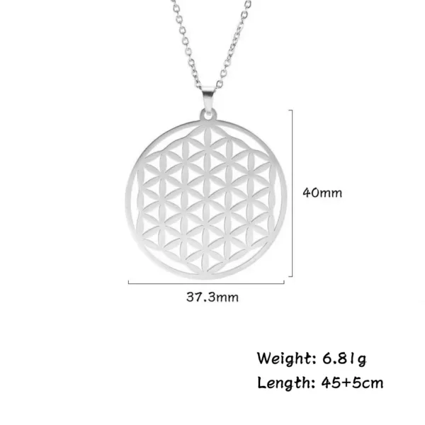 Flower of Life Pendant Necklace for Women - Image 25