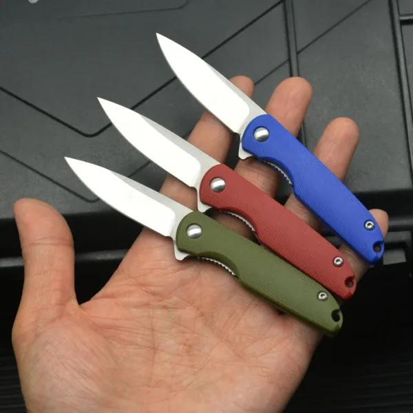 Mini Folding Knife with 10 Replaceable Blades - Image 2