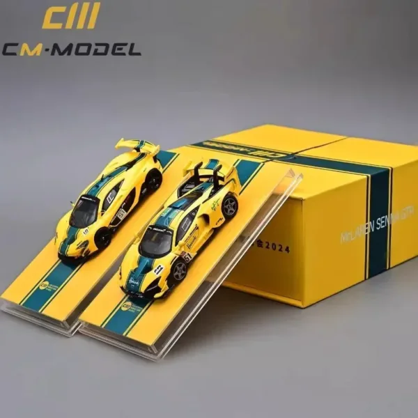 1:64 McLaren Senna P1 GTR Diecast Car Set - Image 4