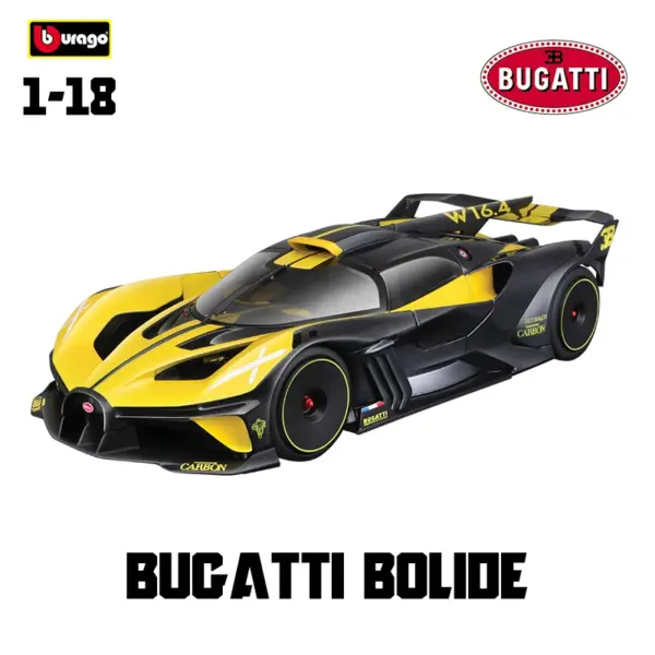 Bburago 1:18 Bugatti Mistral Diecast Model Car - Image 12