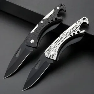 Folding Stainless Steel Knife for Outdoors