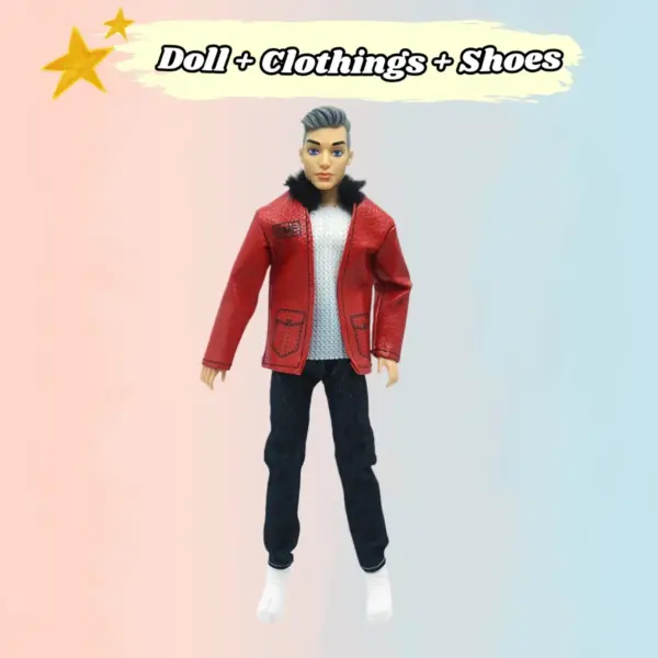 11in BJD Male Doll with Clothing and Shoes - Image 7