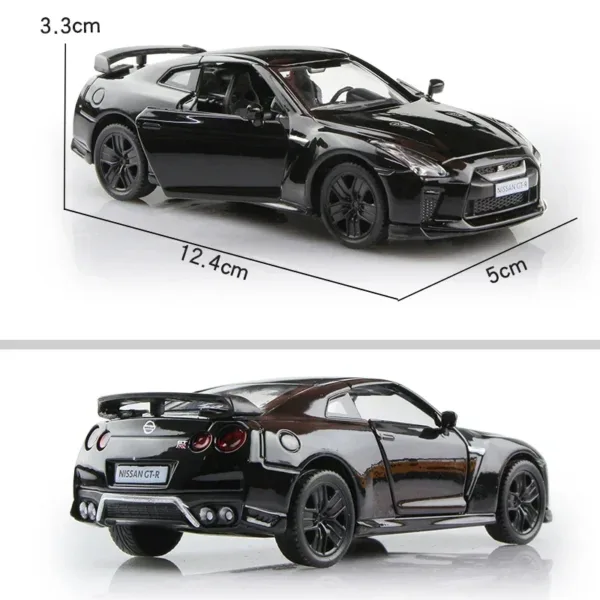 1:36 Diecast Nissan GT-R R35 Toy Car - Image 9