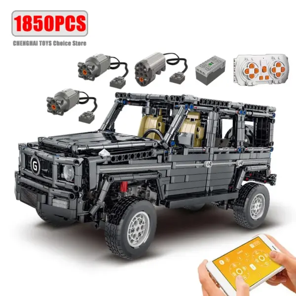 Remote Control Off-Road Vehicle Building Set