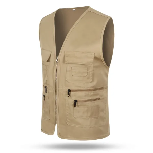 Men's Multi-pocket Casual Fishing Vest - Image 2