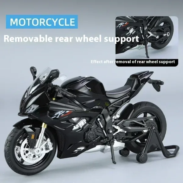 1:12 Scale BMW RRS1000 Diecast Motorcycle Model - Image 4