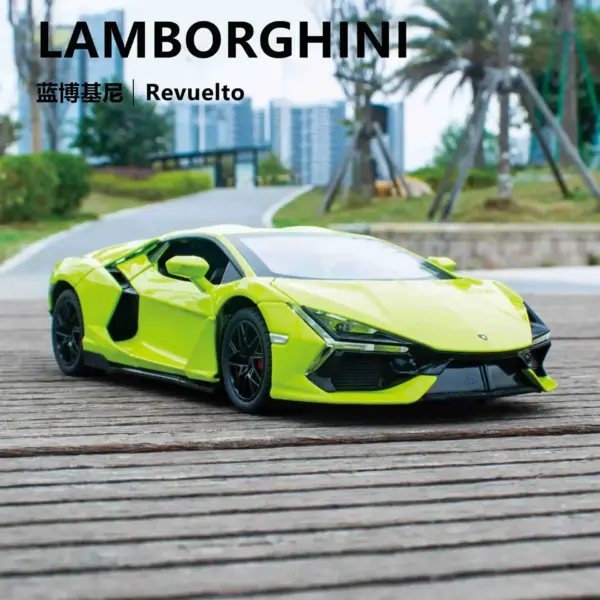 Lamborghini Big Bull REVUELTO Diecast Model Car - Image 3