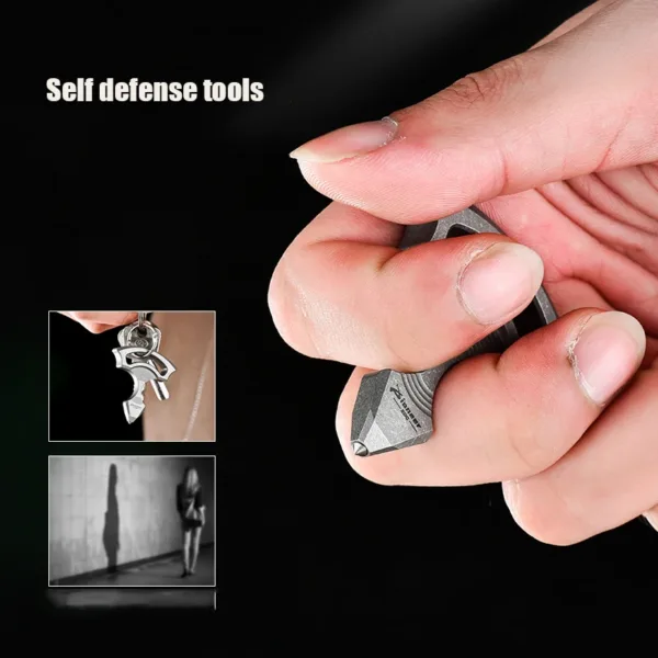 Titanium Alloy Multifunctional Pocket Pry Bar - Image 5