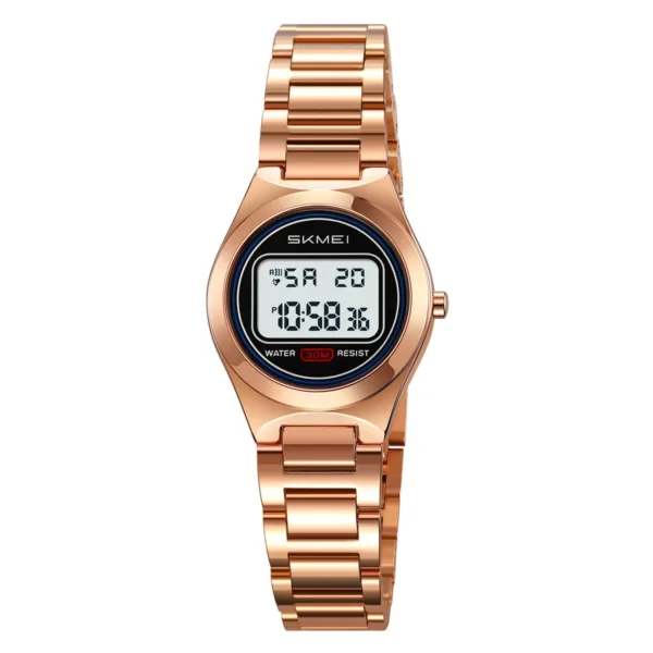 Women’s Digital Stainless Steel Luxury Watch - Image 10