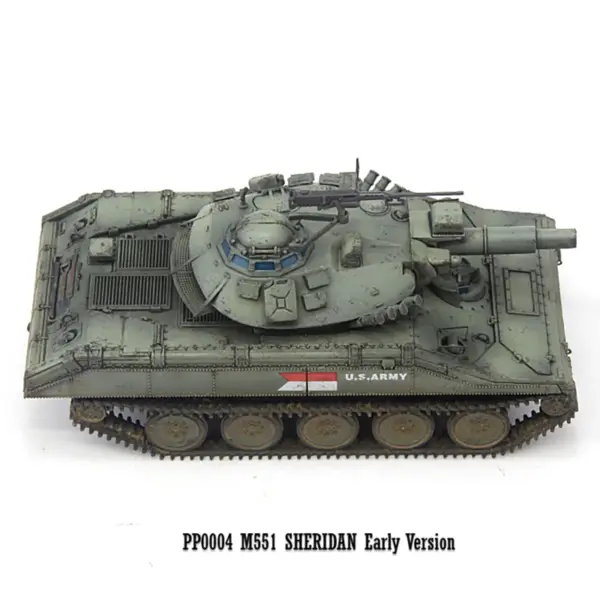 1/72 Scale M551 Sheridan Model Tank Collectible - Image 3