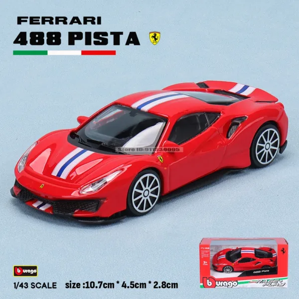 Bburago 1:43 Ferrari Diecast Car Model - Image 11