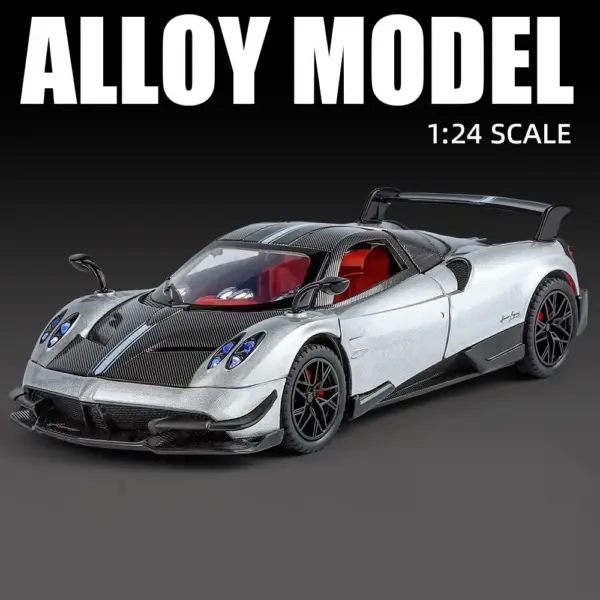 1:24 Pagani Huayra BC Diecast Car Model - Image 7