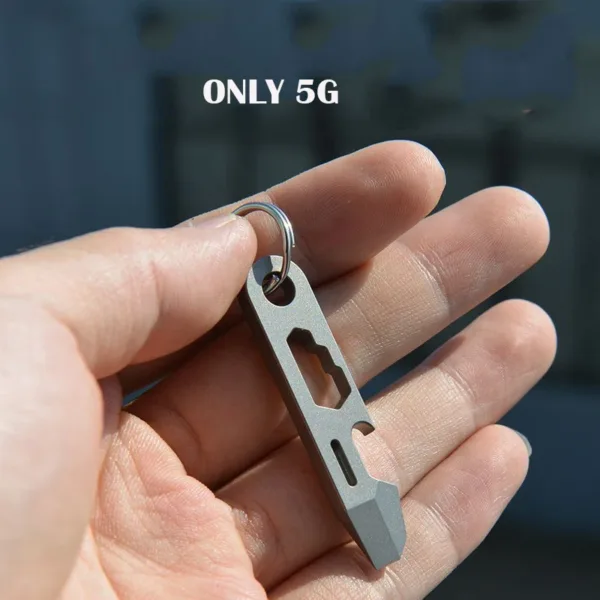 Titanium Alloy Multifunction Crowbar Bottle Opener - Image 2