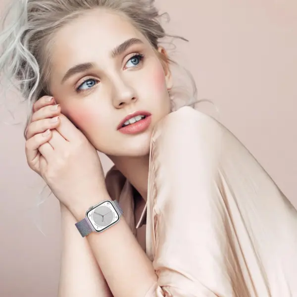 Milanese Magnetic Loop Strap for Apple Watch - Image 5