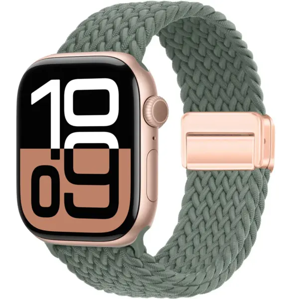 Magnetic Braided Strap for Apple Watch 38-49mm - Image 25