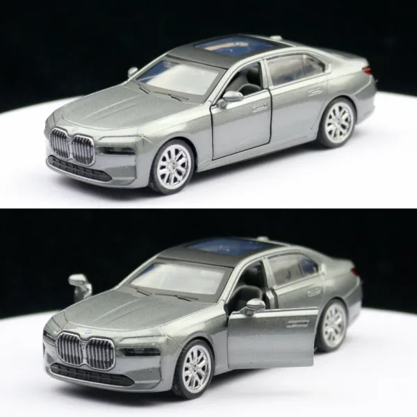 1/47 BMW I7 G70 Diecast Metal Toy Car - Image 2