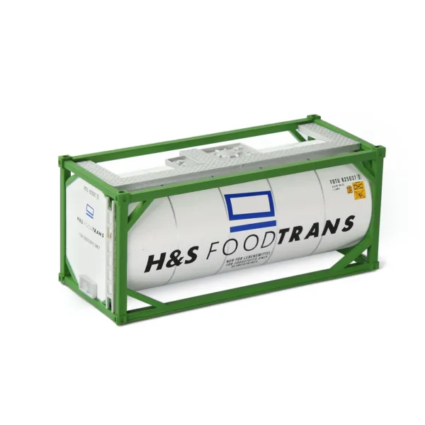 HO Scale 1:87 20ft Tank Container Model - Image 22