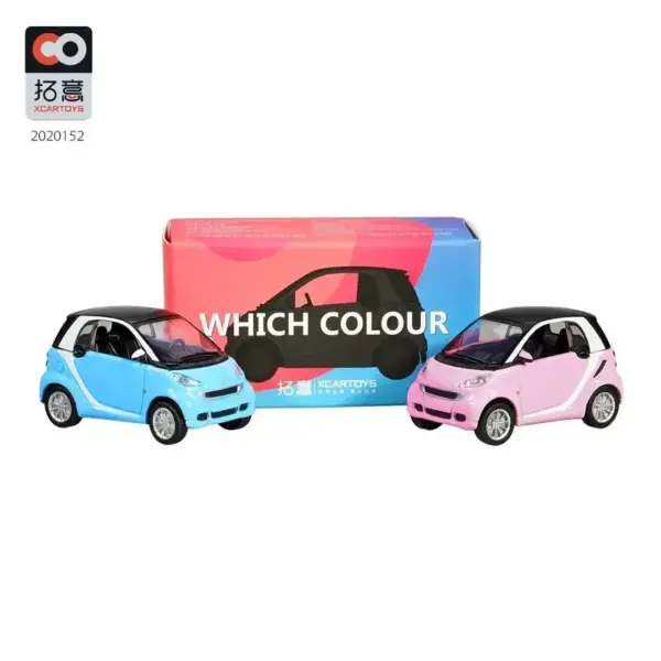 1/64 Scale Mini Mercedes Smart Diecast Model