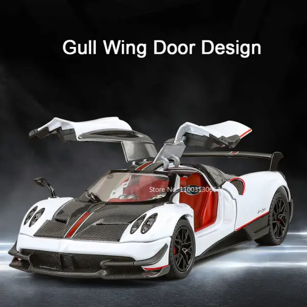 1:32 Pagani Huayra Sports Car Model Toy - Image 5