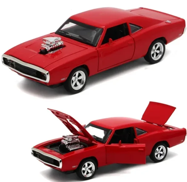 1:32 Fast and Furious Dodge Charger Diecast Car - Image 9