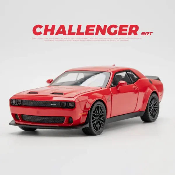 1:32 Dodge Charger Hellcat Alloy Model Car - Image 6