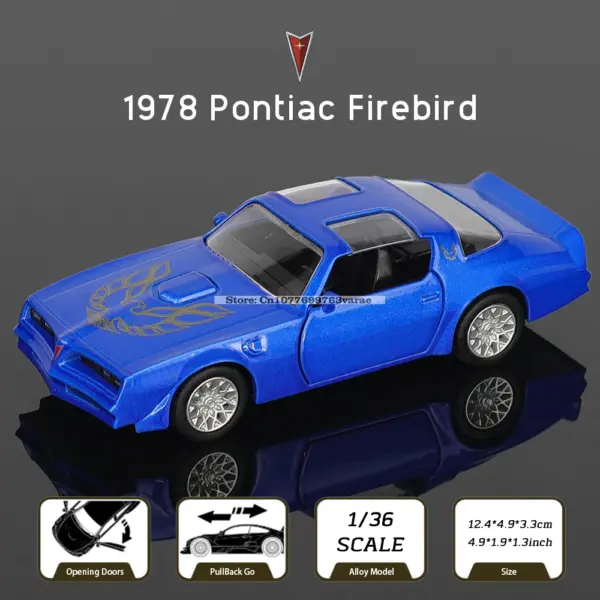 1:36 Diecast Chevrolet Camaro & BMW M3 Model - Image 15