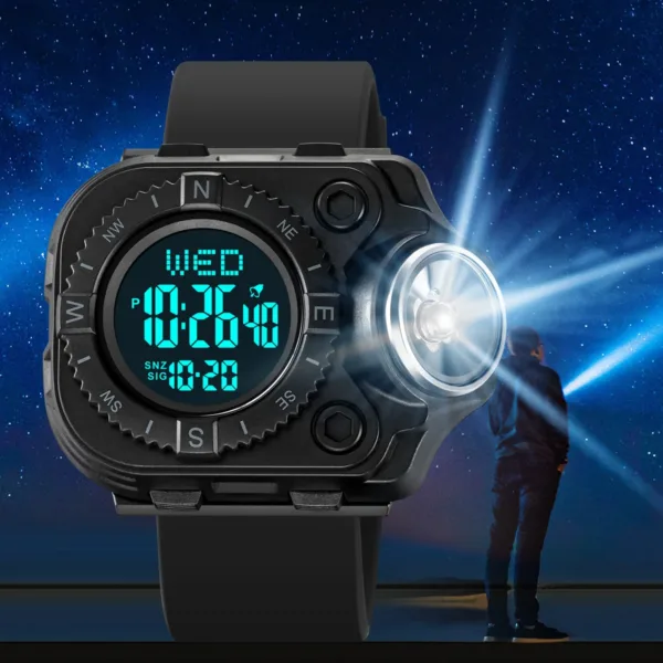 Waterproof Digital Sports Watch for Men - Image 4