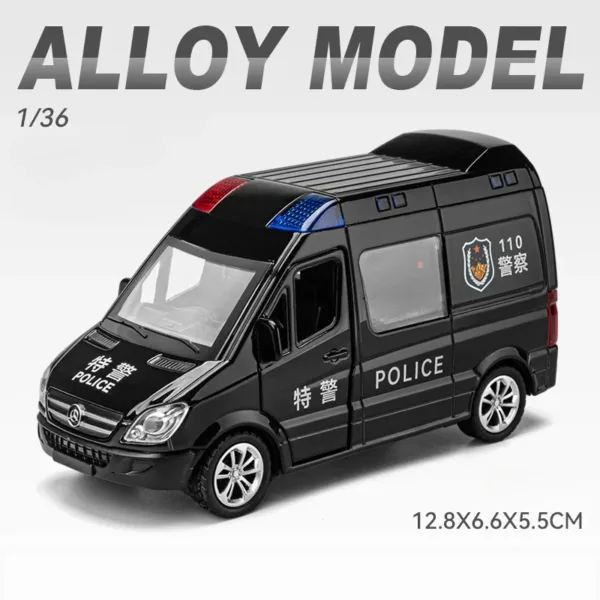 1:36 Mercedes Benz City Service Toy Model - Image 9