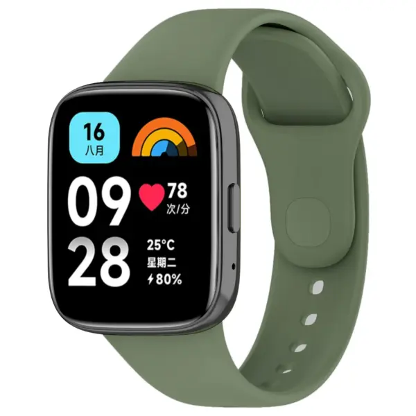 Silicone Wristband for XiaoMi Redmi Watch 3 - Image 3