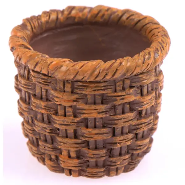 Miniature Woven Rattan Storage Basket Set - Image 6