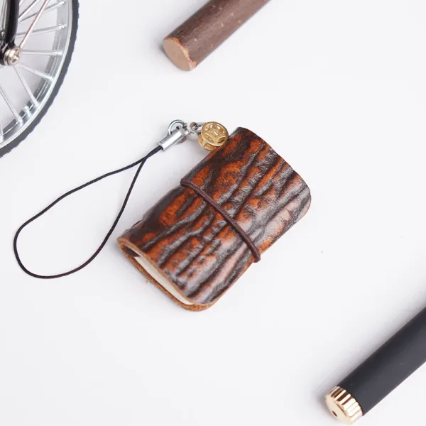 Mini Leather Pocket Diary with 64 Pages - Image 8