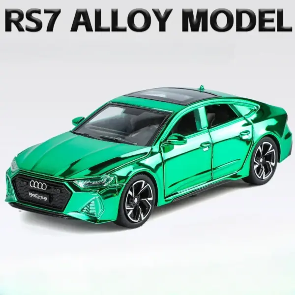 1:32 RS7 Diecast Model Car with Light Sound - Image 12