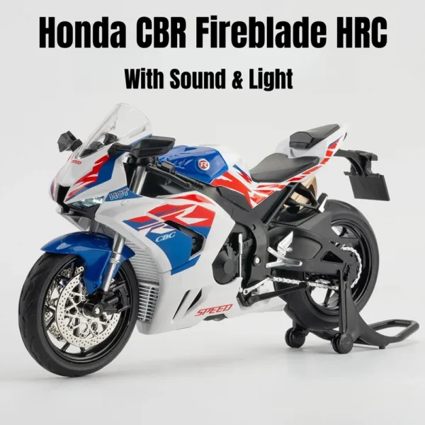 1/12 Honda CBR 1000RR Diecast Motorcycle Model - Image 14