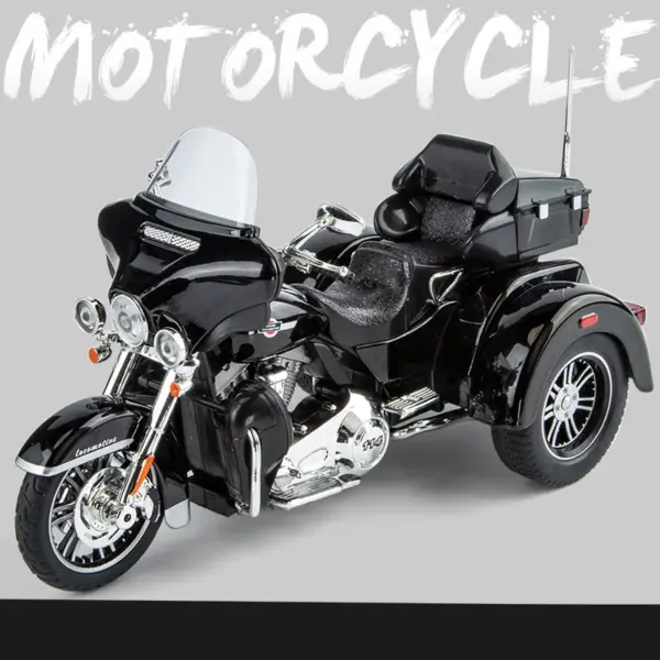 1/9 Scale Alloy Diecast Motorcycle Toy with Sound - Image 8