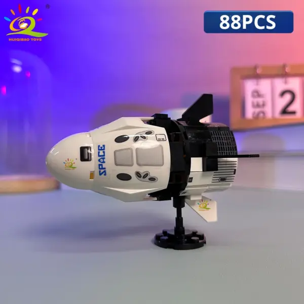 HUIQIBAO Space Shuttle Building Blocks Set - Image 12