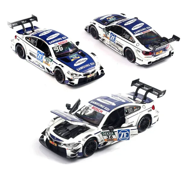 BMW M4 DTM M8 GTE Diecast Car Model - Image 3