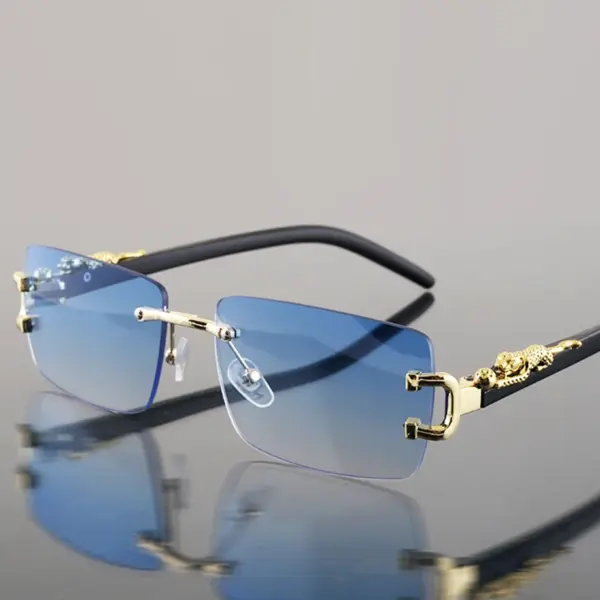 Fashionable Frameless Rectangular Sunglasses