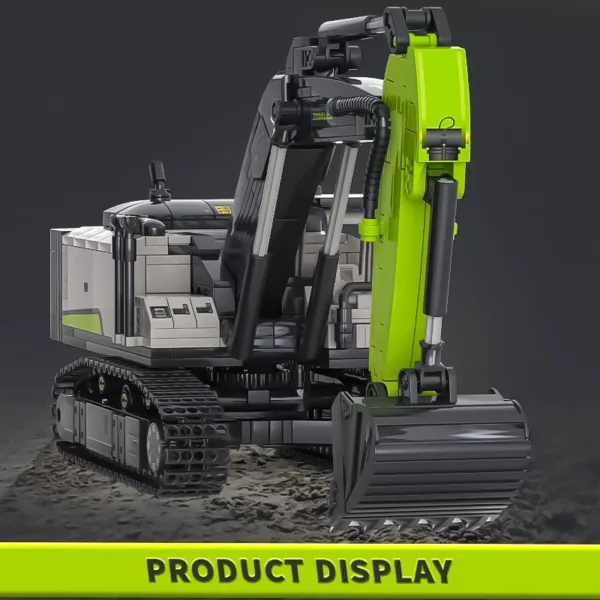 Excavator Building Blocks Construction Vehicle Toy