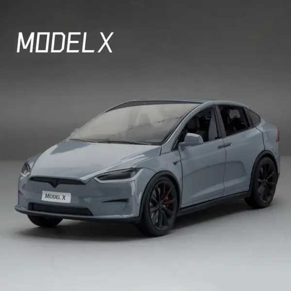 1:24 Alloy Model X Model 3 Model Y Car - Image 5