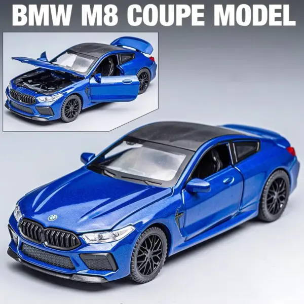 1:32 Scale M8 IM Supercar Diecast Model Car - Image 9