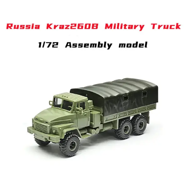 1/72 Scale KRAZ260 Heavy-duty Truck Model