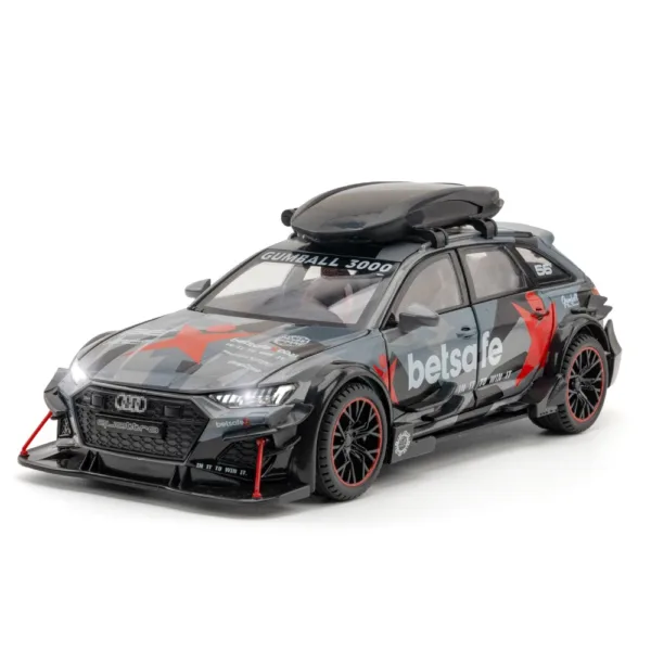 1/24 Audi RS6 Diecast Toy Car Model - Image 7