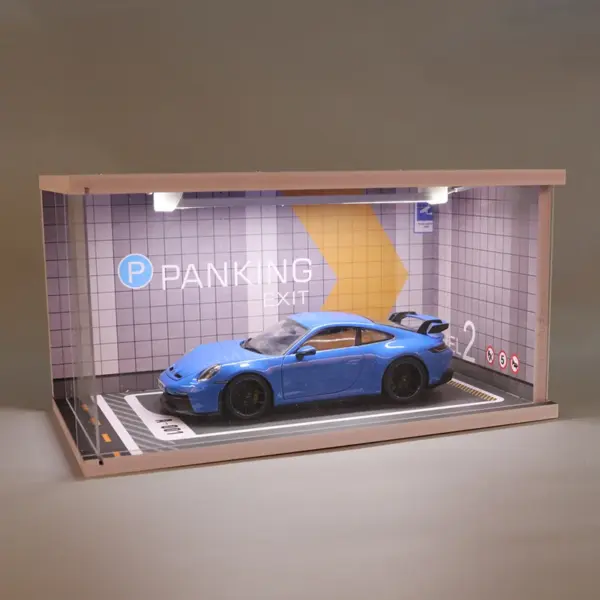 1:18 Scale Car Models Parking Garage Set - Image 5