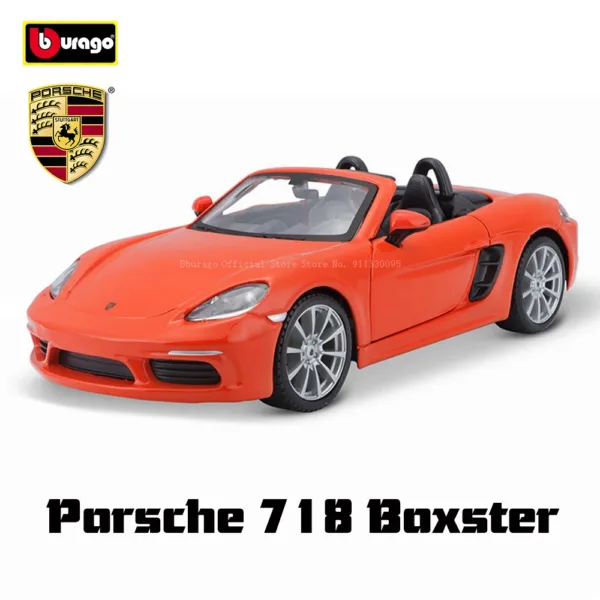 1:24 Scale Porsche 911 Dakar Diecast Model - Image 16